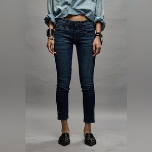 R13 Boy Skinny Jeans in Howell Indigo Wash